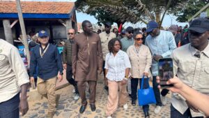 Visite officielle de la Vice-Présidente de la République de Colombie à Gorée